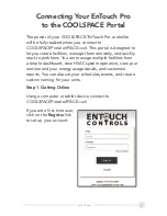 Предварительный просмотр 11 страницы Cool Solutions COOLSPACE/EnTouch Pro User Manual