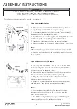 Предварительный просмотр 8 страницы COOLABAH 707130 Assembly Instructions And User'S Manual