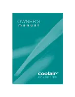 Предварительный просмотр 1 страницы Coolair CPL1000 Owner'S Manual