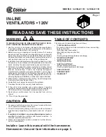 Coolair IL90LA1151 Instructions Manual preview