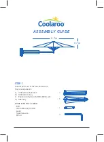 Preview for 3 page of Coolaroo LINDEMAN Assembly Manual And Operating Instructions