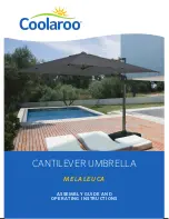 Предварительный просмотр 1 страницы Coolaroo Melaleuca Assembly Manual And User Manual