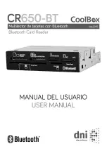 Coolbox CR650-BT User Manual preview