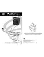 Preview for 1 page of Cooler Master aquagate S1 Installation Manual