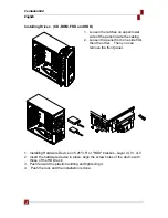 Предварительный просмотр 4 страницы Cooler Master Centurion 532 Specifications And Parts List