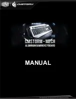 Cooler Master CMSTORM-MECH Manual preview