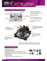 Предварительный просмотр 2 страницы Cooler Master Excalibur R4-EXBB-20PK-R0 Specification