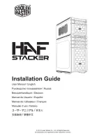 Preview for 1 page of Cooler Master HAF Stacker 915 Installation Manual