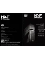 Cooler Master HAF Stacker 915F User Manual preview