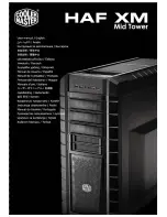 Preview for 1 page of Cooler Master HAF XM Mid Tower User Manual