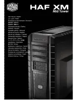 Cooler Master HAF XM User Manual preview