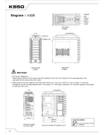 Предварительный просмотр 3 страницы Cooler Master K550 Installation Manual