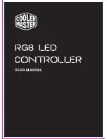 Cooler Master RGB LED CONTROLLER User Manual preview