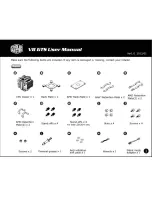 Cooler Master V8 GTS User Manual предпросмотр