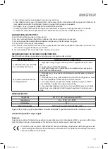 Предварительный просмотр 15 страницы COOLFORT CF-1221 B Manual Instruction