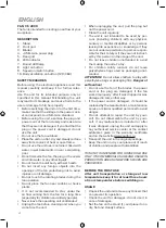 Предварительный просмотр 4 страницы COOLFORT CF-2000 Instruction Manual