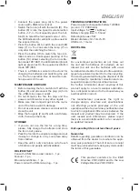 Предварительный просмотр 5 страницы COOLFORT CF-2000 Instruction Manual