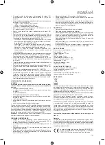 Предварительный просмотр 15 страницы COOLFORT CF-2006 Instruction Manual