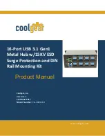 Предварительный просмотр 1 страницы CoolGear CG-16PU31H Product Manual