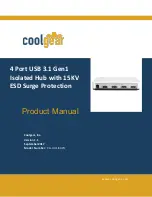 Предварительный просмотр 1 страницы CoolGear CG-U31iS4PH Product Manual