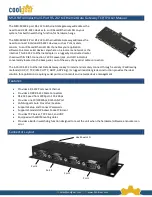 CoolGear MSD-SRF4X User Manual предпросмотр