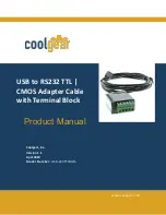 Preview for 1 page of CoolGear USB-232TTLMOS Product Manual