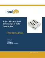 Предварительный просмотр 1 страницы CoolGear USB-8COM Product Manual