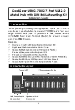 CoolGear USBG-7DU2 Installation Manual предпросмотр