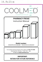 Preview for 1 page of Coolmed CMG125 Instruction Manual