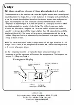 Preview for 8 page of Coolmed CMG125 Instruction Manual