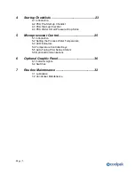 Preview for 5 page of Coolpak PCA050 Operation Manual