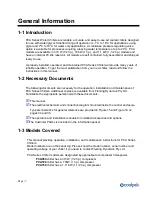 Preview for 7 page of Coolpak PCA050 Operation Manual