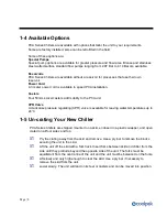 Preview for 8 page of Coolpak PCA050 Operation Manual