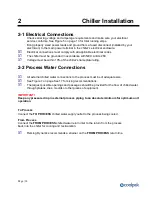 Preview for 14 page of Coolpak PCA050 Operation Manual