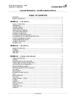 Preview for 3 page of CoolSky Super 80 Professional Operating Manual