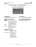 Preview for 276 page of CoolSky Super 80 Professional Operating Manual