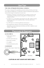 Preview for 4 page of CoolSpace CHILL CSC-200 Installation, Operation And Service Manual