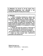 Preview for 33 page of Coolster 250CC Series User Manual