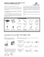 Cooltek CoolForce 2 Installation Manual preview