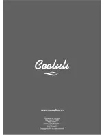 Предварительный просмотр 12 страницы Cooluli VIBE-15LE Instruction Manual