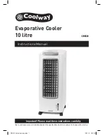 Coolway CWEC01 Instruction Manual preview