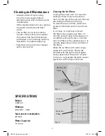 Предварительный просмотр 7 страницы Coolway CWEC01 Instruction Manual