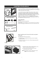 Preview for 9 page of Coolworks MWDCK-05CMN1-BI7 Instruction Manual