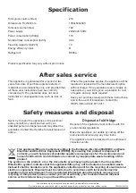 Preview for 8 page of Coolzone CZ210 User Instructions