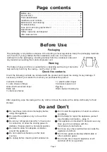 Preview for 2 page of Coolzone CZ230 User Instructions