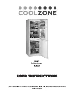 Coolzone CZ240T User Instructions preview