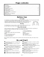 Preview for 2 page of Coolzone CZ240T User Instructions