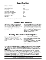 Предварительный просмотр 8 страницы Coolzone CZ250 User Instructions