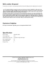 Preview for 16 page of Coolzone CZ55506 Installation And Operating Instructions Manual