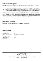 Preview for 16 page of Coolzone CZ55510 Installation And Operating Instructions Manual